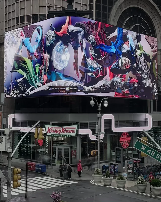 The Pixels Show, Times Square